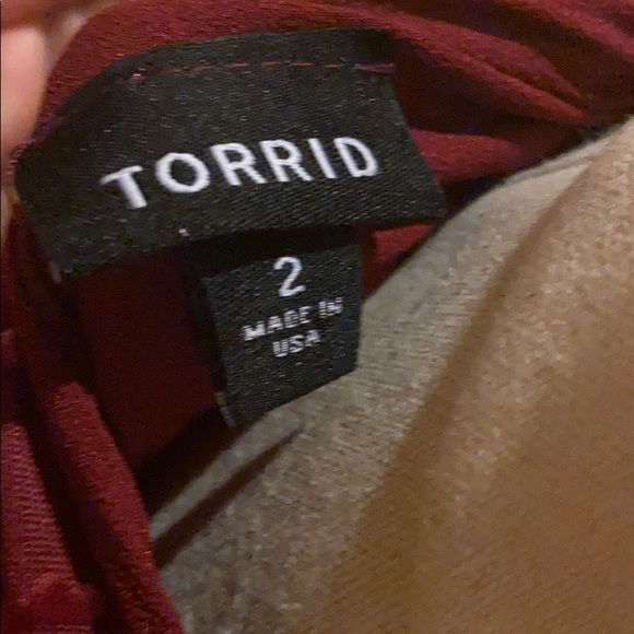 Red Velvet Blazer - Picture 3 of 3